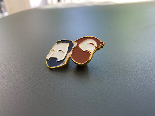 Bear Face Lapel Pin