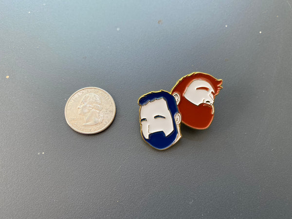 Bear Face Lapel Pin