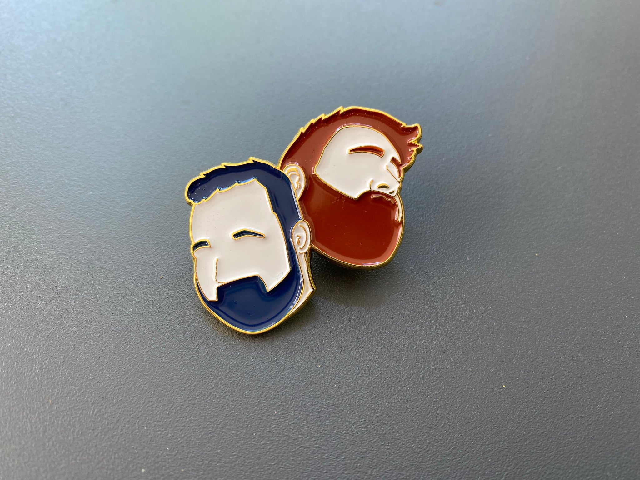 Bear Face Lapel Pin